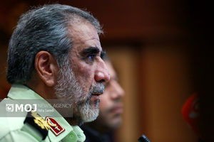 نشست خبری فرماندهی انتظامی تهران بزرگ