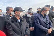 بازدید وزیر نیرو از تصفیه خانه فاضلاب شهر سنندج