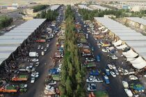 جمع‌آوری روزانه ۴ تن زباله از میدان میوه و تره‌بار شهید رجایی قم 