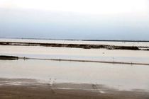  پسروی دریای خزر میانکاله را به مرز بحران رساند