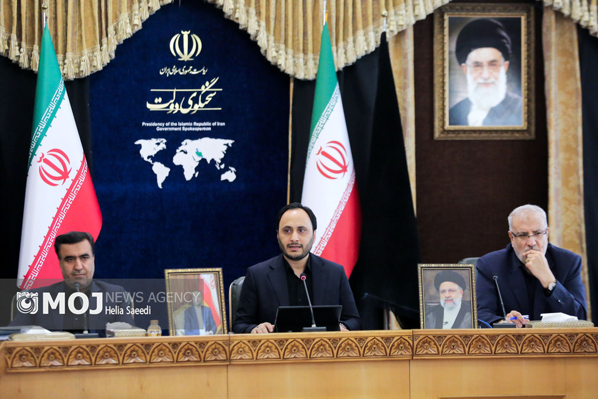 نشست خبری مشترک اعضای دولت