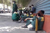 ادامه اعتراض کارگران و پاسخگو نبودن شهرداری بندرعباس