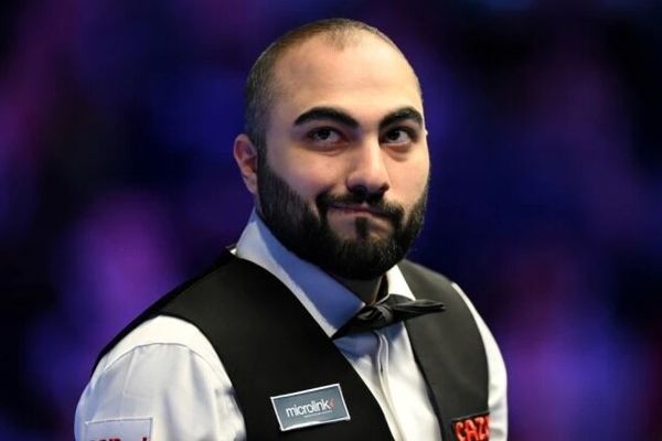 حذف حسین وفایی از رقابت‌های اسنوکر قهرمانی بریتانیا