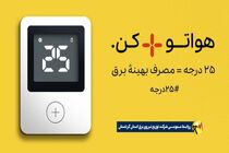 پویش ۲۵ درجه»؛ مشارکتی داوطلبانه برای عبور از بحران ناترازی انرژی است