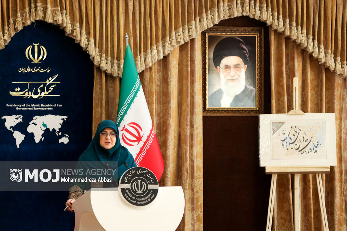 نشست سخنگوی دولت