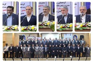 حضور مدیرعامل و هیات همراه در جمع روسای شعب هرمزگان