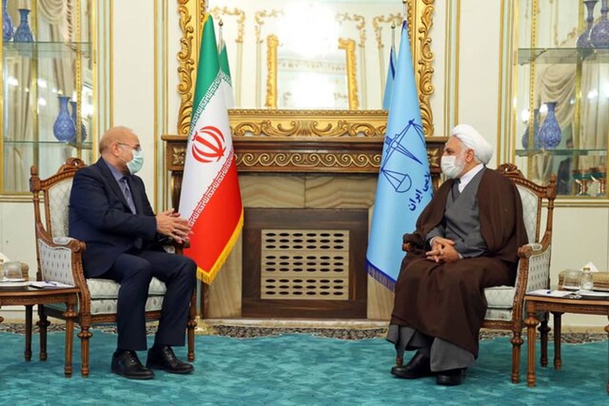 دیدار قالیباف با اژه ای