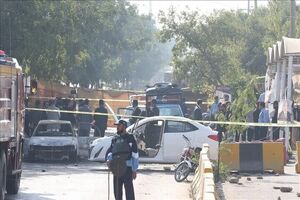 انفجار مهیب حین نماز جمعه در پاکستان