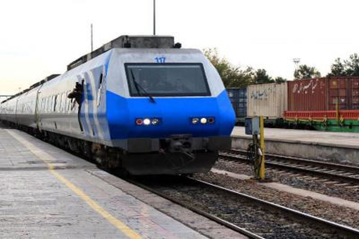 خط اهن رشت قزوین 
