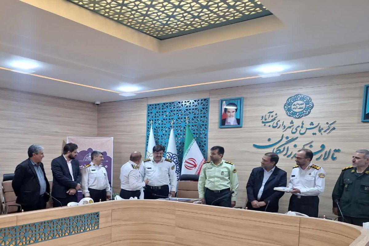 معارفه رئیس پلیس راهنمایی نجف اباد