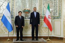 دیدار وزرای خارجه ایران و نیکاراگوئه در ساختمان وزارت خارجه