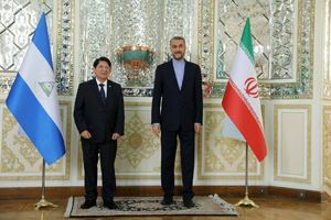 دیدار وزرای خارجه ایران و نیکاراگوئه در ساختمان وزارت خارجه