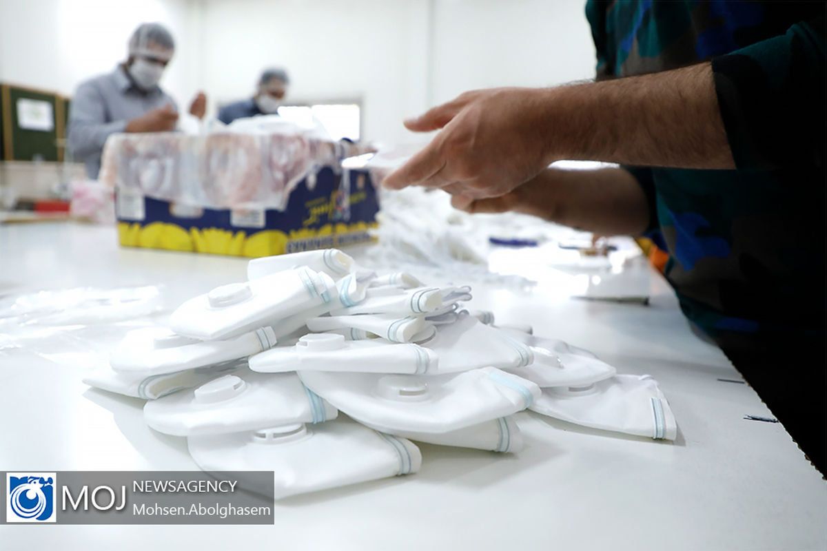 تولید ماسک توسط گروه های مردمی