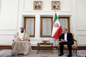 سفیر امارات در پایان ماموریت خود با عراقچی دیدار کرد