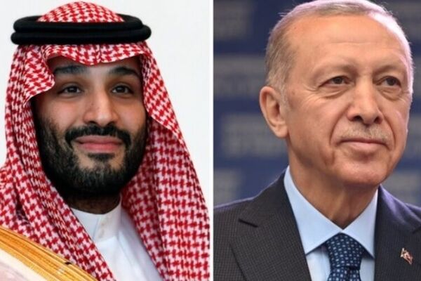 رئیس جمهور ترکیه و ولیعهد عربستان با یکدیگر رایزنی کردند