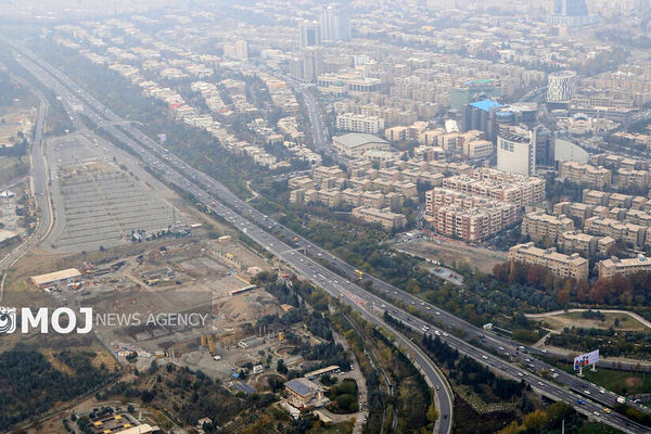 کیفیت هوای تهران با شاخص ۹۹ در وضعیت زرد قرار گرفت