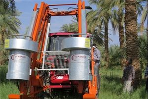 ماشین برداشت خرما به تولید انبوه می‌رسد