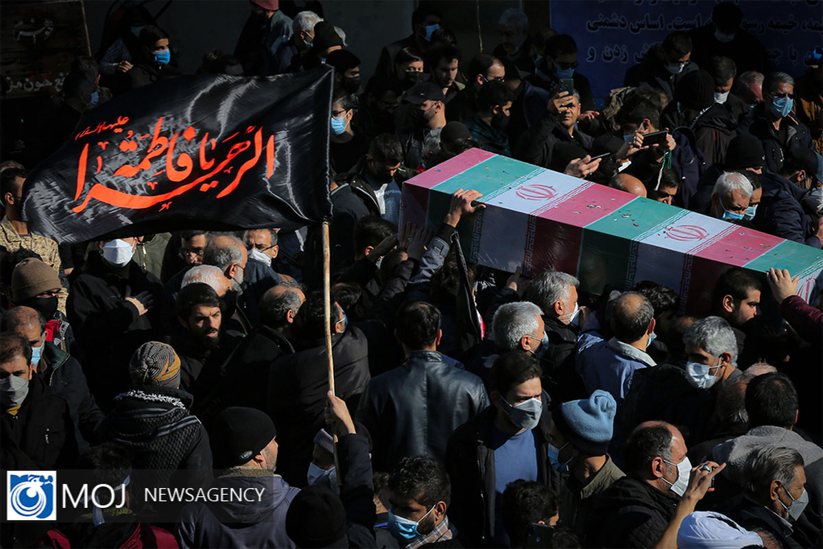 تشییع ۱۵۰ شهید گمنام دوران دفاع مقدس در تهران (۲)