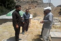 بازسازی بقعه متبرکه امامزاده میراحمدی خرم‌آباد