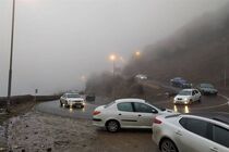 محورهای شمالی کشور برفی و بارانی می‌شود