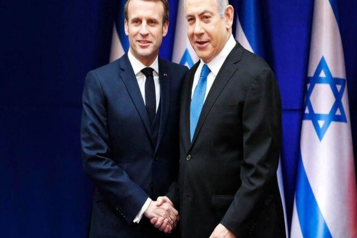 نتانیاهو و ماکرون