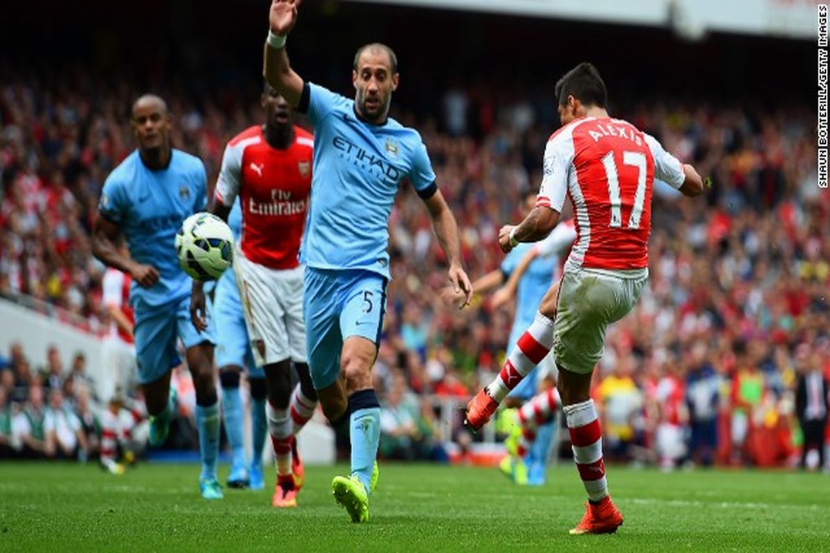 بازی منچسترسیتی و آرسنال