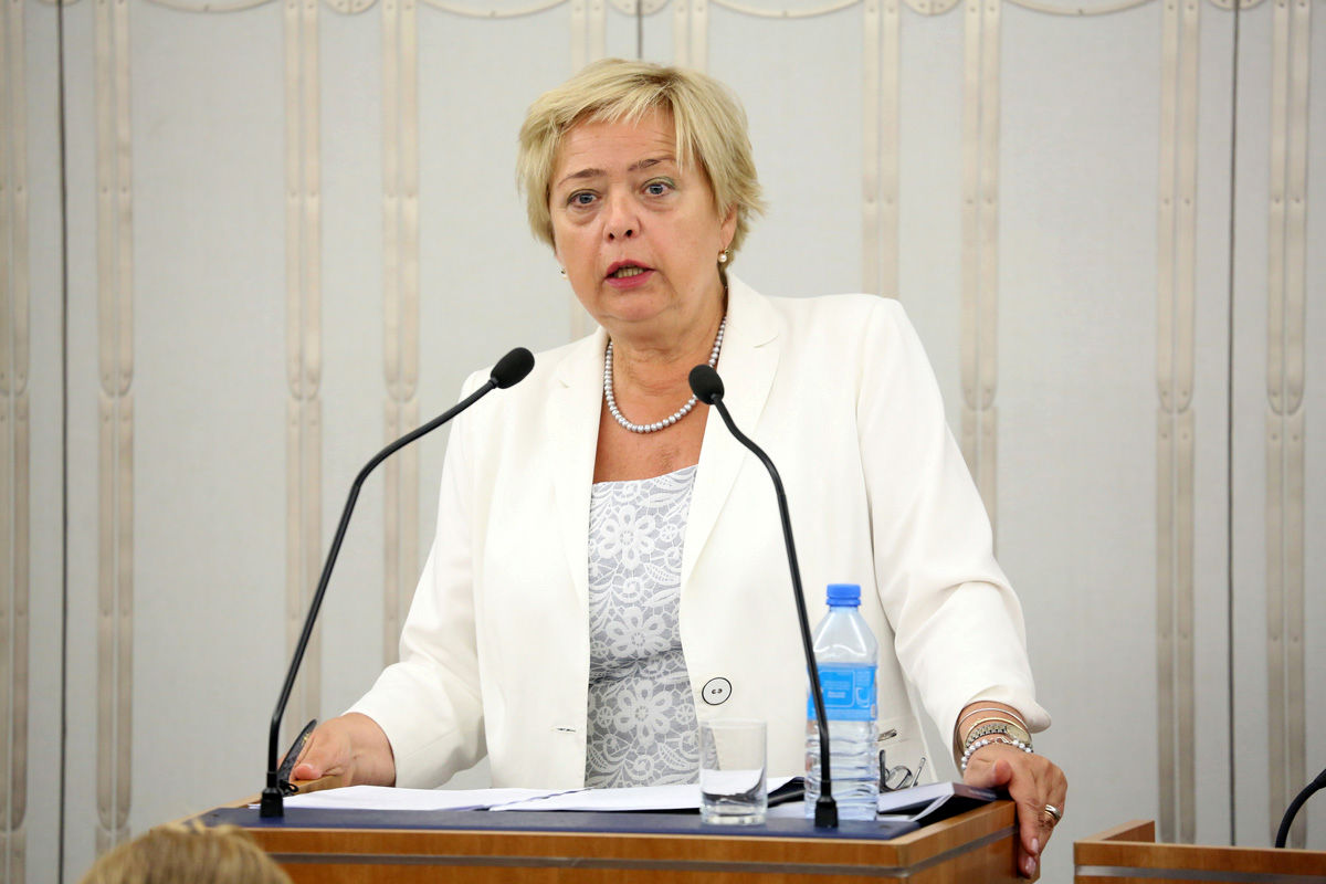 مالگورزاتا گرسدورف رئیس دادگاه عالی لهستان