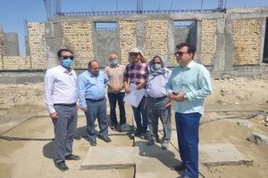 بازدید از پروژه‌های مسکن روستایی جاسک در راستای تسریع امور