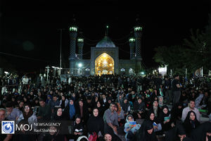 احیای شب بیست و یکم ماه مبارک رمضان در امامزاده پنج تن لویزان