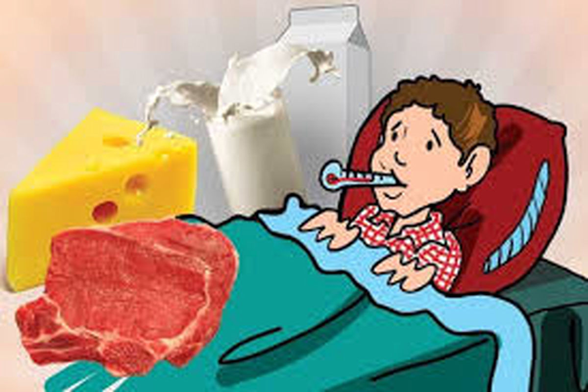 ابتلای انسانی به تب مالت