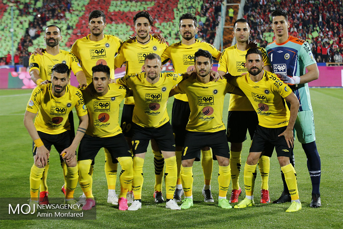 دیدار تیم های فوتبال پرسپولیس و سپاهان اصفهان/ ترکیب سپاهان