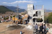 سه ویلا در کلاردشت قلع و قمع شد