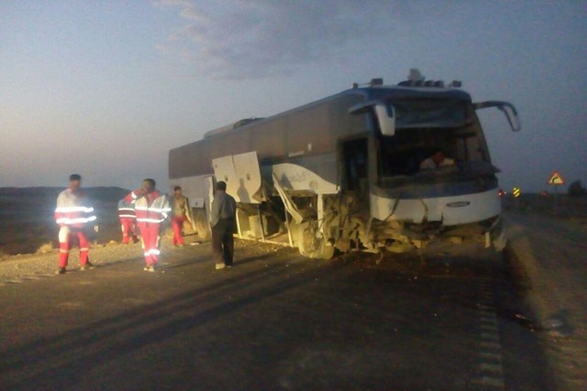 انحراف اتوبوس بازگشت زائران