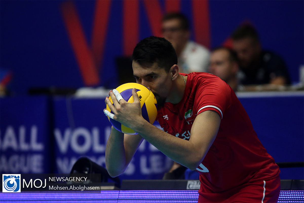 دیدار تیم های ملی والیبال ایران و کانادا