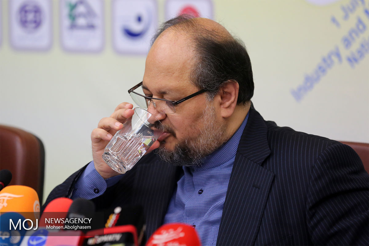 نشست خبری وزیر صنعت، معدن و تجارت