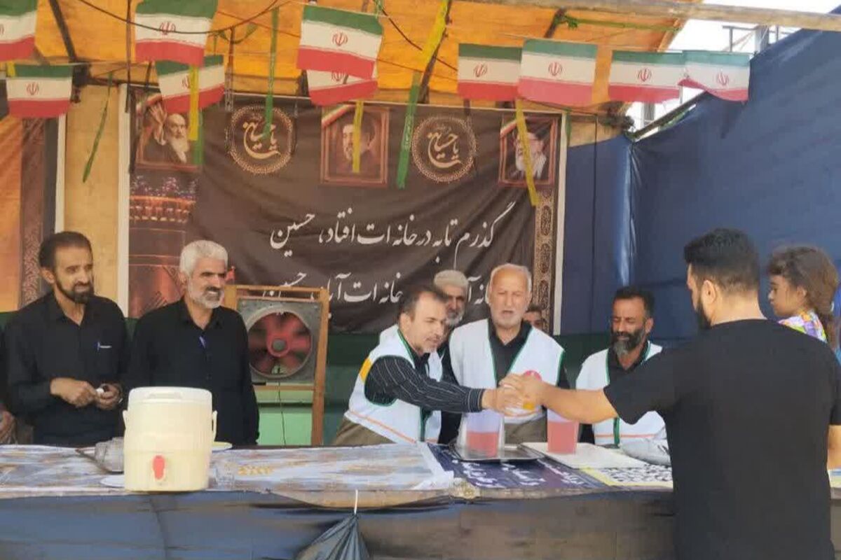حضور فرماندار بهشهر در موکب