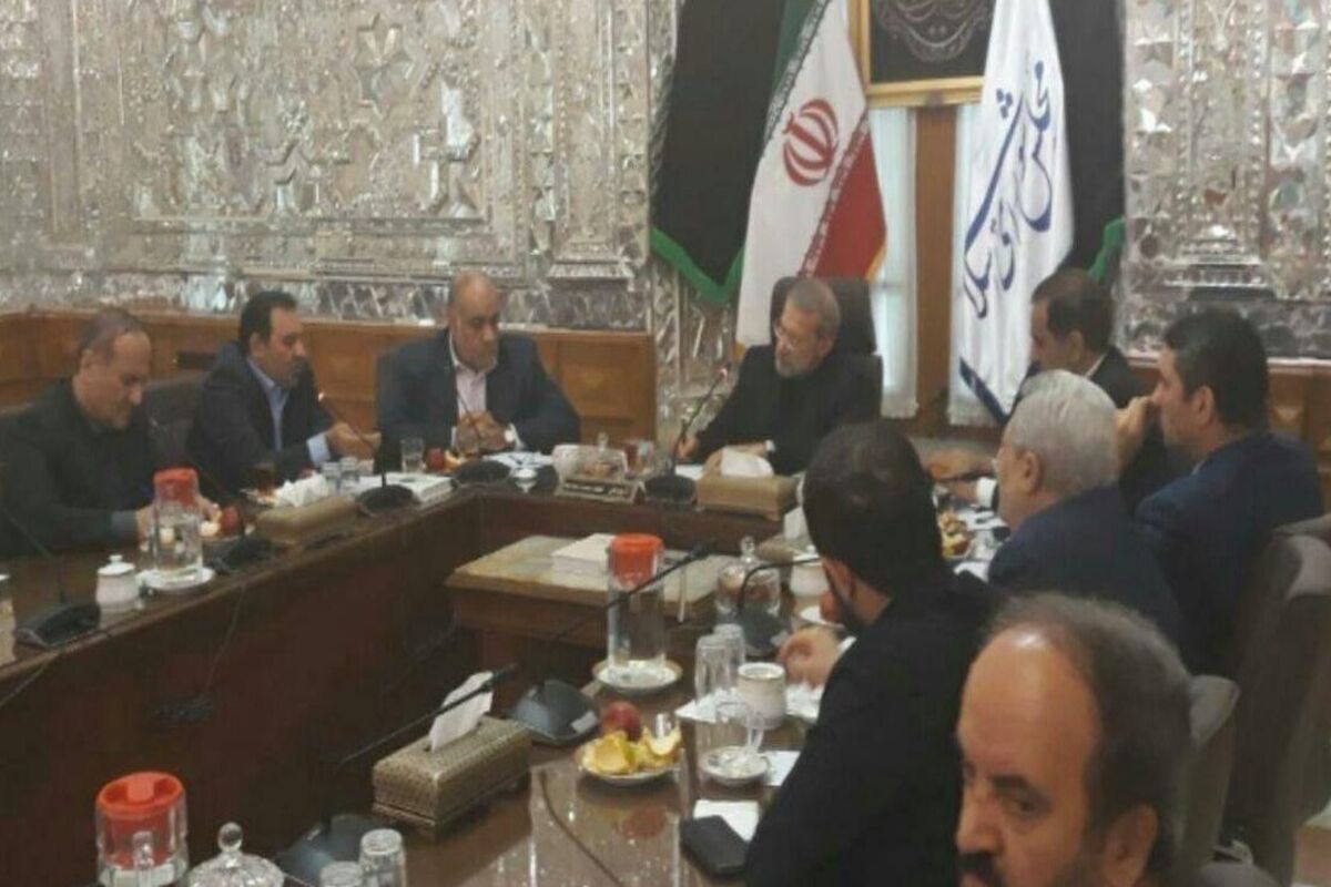 جلسه استانداران منطقه 4 با رئیس مجلس
