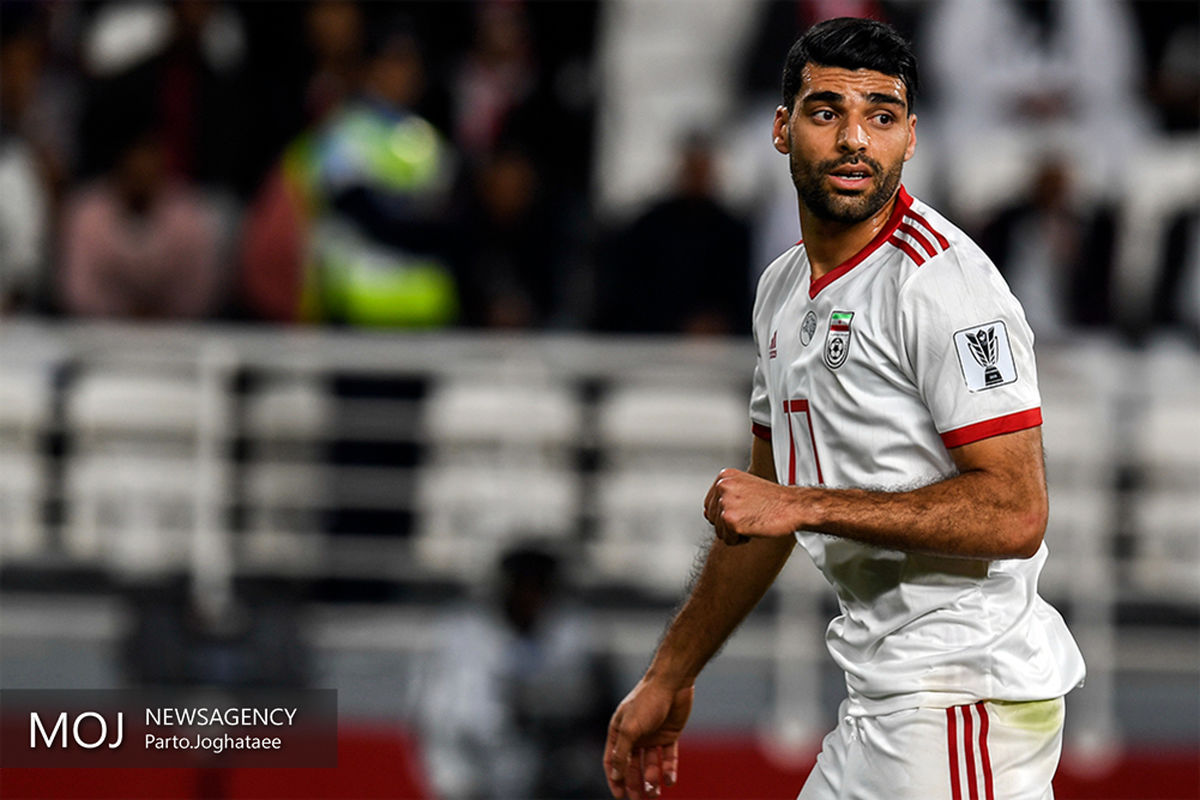 دیدار تیم‌های ملی فوتبال ایران و عمان/مهدی طارمی