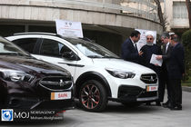 رونمایی از چهار خودروی ساخت داخل با حضور رئیس جمهور