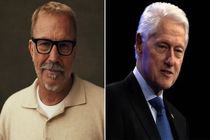 کوین کاستنر در نقش «بیل کلینتون» مقابل دوربین می‌رود