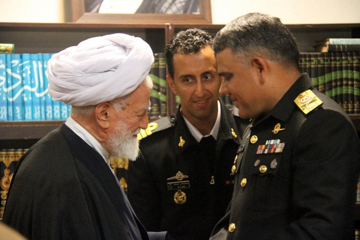 ناوگروه پاکستانی در دیدار با نماینده ولی فقیه در هرمزگان