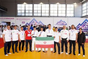 جودوکاران ایران ۲ نقره و یک برنز در المپیک دانش آموزی گرفتند