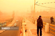 گرد و خاک با بیش از ۵ برابر حد مجاز در خوزستان به وقوع پیوست 