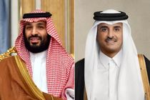 امیر قطر و ولیعهد عربستان درباره تقویت امنیت و ثبات منطقه گفتگو کردند