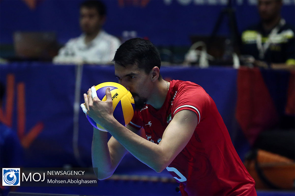 دیدار تیم های ملی والیبال ایران و استرالیا