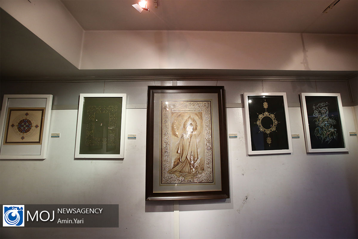 افتتاحیه نمایشگاه خوشنویسی صریر سبلان