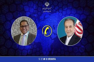 گفتگوی تلفنی وزرای امور خارجه جمهوری اسلامی ایران و سریلانکا 