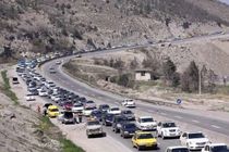 ترافیک مسیر هراز سنگین است/ هراز یک ‌طرفه شد