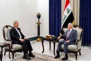 رئیس‌جمهور عراق با سفیر جمهوری اسلامی ایران در بغداد دیدار کرد