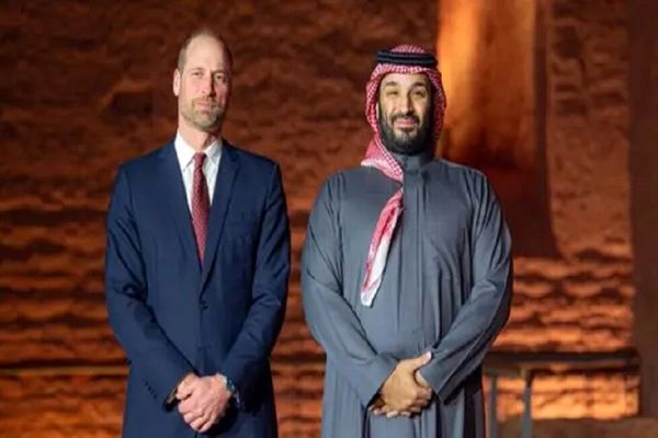 ولیعهد انگلیس و عربستان دیدار کردند